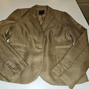 The Limited Size M Gold Blazer NWOT